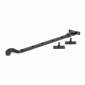 Anvil 330mm Rosehead Casement Stay Antique Black 73137