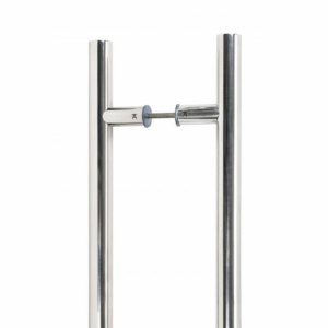 Anvil 1200x32mm T Bar Pull Handle Back to Back Polished Stainless Steel (Grade 316) 50247