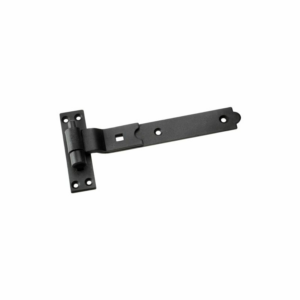 350mm Cranked Hook & Band Hinge Black