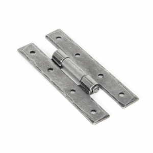 Anvil 84mm x 34mm H Hinge Pewter 33399