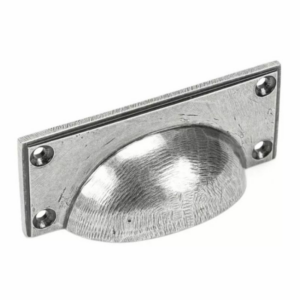 Anvil Art Deco Drawer Pull Pewter 46137