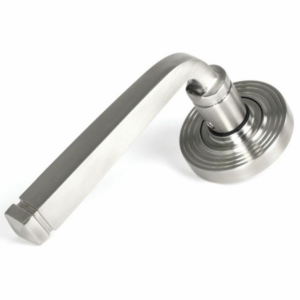 Anvil Avon Round Lever On Rose Unsprung (Beehive) Satin Stainless Steel (316) 50075