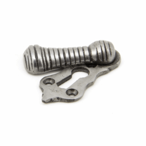 Anvil Beehive Covered Keyhole Escutcheon Natural Smooth 90038