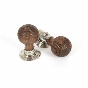 Anvil Beehive Mortice/Rim Knob Furniture Rosewood/Polished Nickel 83635