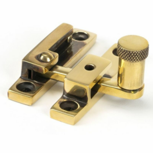 Anvil Narrow Brompton Quadrant Fastener Aged Brass 45478