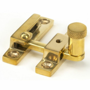 Anvil Narrow Brompton Quadrant Fastener Polished Brass 45982