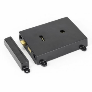 Anvil Rim Lock & Cast Iron Cover Black 33299