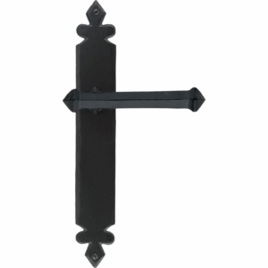 Anvil Tudor Lever Latch Handle Set Black 33173