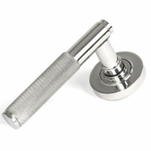 Anvil Brompton Lever On Rose (Plain) Polished Stainless Steel (316) 49844