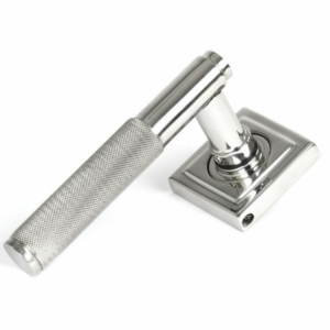 Anvil Brompton Lever On Rose (Square) Satin Stainless Steel (316) 49843