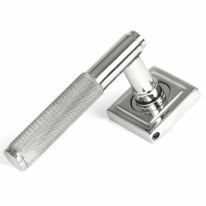 Anvil Brompton Lever On Rose Unsprung (Square) Satin Stainless Steel (316) 50068