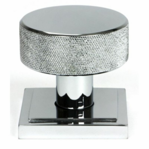 Anvil Brompton Mortice/Rim Knob Set (Square) Polished Chrome 46781