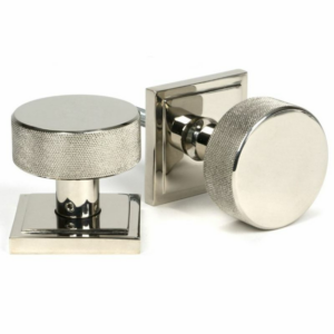 Anvil Brompton Mortice/Rim Knob Set (Square) Polished Nickel 46785