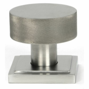 Anvil Brompton Mortice/Rim Knob Set (Square) Satin Stainless Steel (316) 46813