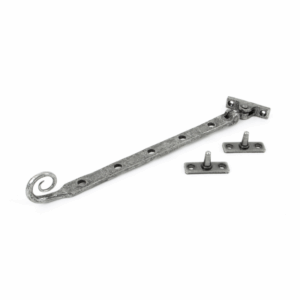 Anvil 300mm Handmade Monkeytail Casement Stay Pewter 33632