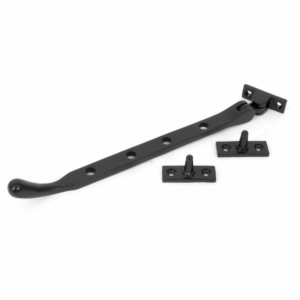 Anvil 250mm Cast Peardrop Casement Stay Black 33744