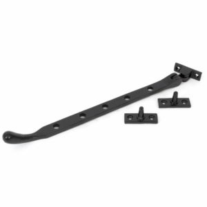 Anvil 300mm Cast Peardrop Casement Stay Black 33745