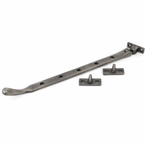 Anvil 300mm Cast Peardrop Casement Stay Antique Pewter 33748