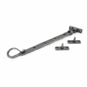 Anvil 250mm Handmade Shepherds Crook Casement Stay Pewter 33606