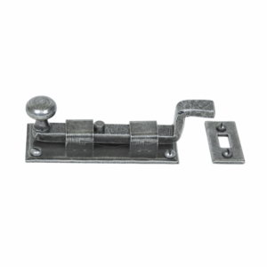 Anvil 100mm Cranked Knob Bolt Pewter 33721