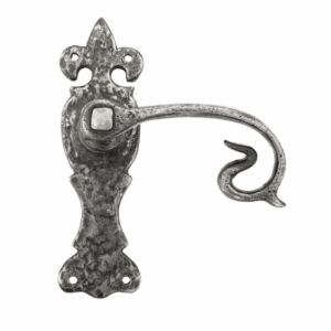 Anvil Curly Lever Latch Handle Set Natural Textured 83501