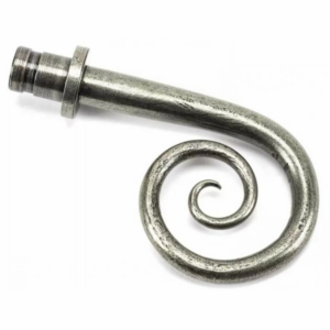 Anvil Monkeytail Curtain Finial Pewter 49905 (Pair)