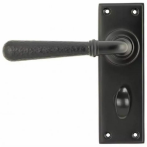 Anvil Hammered Newbury Lever Bathroom Furniture Aged Bronze 46223