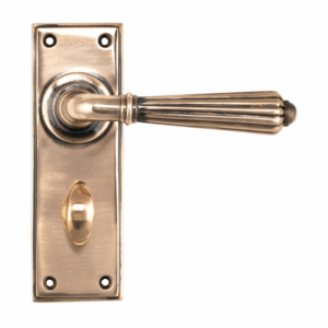 Anvil Hinton Lever Bathroom Furniture Polished Bronze 45336