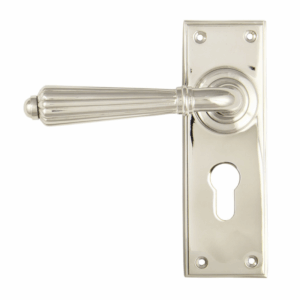 Anvil Hinton Lever Euro Furniture Polished Nickel 45325
