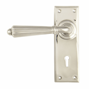 Anvil Hinton Lever Lock Furniture Polished Nickel 45322