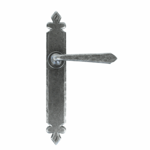 Anvil Cromwell Lever Latch Handle Set Pewter 33731