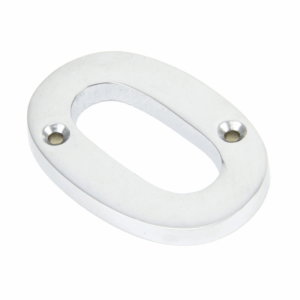 Anvil Numeral 0 Satin Chrome 83920