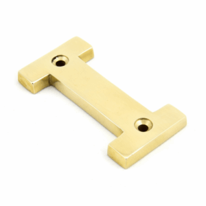 Anvil Letter I Polished Brass 83801I