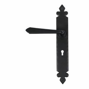 Anvil Cromwell Lever Lock Handle Set Black 33116