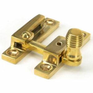 Anvil Narrow Beehive Quadrant Fastener Polished Brass 45992
