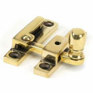 Anvil Narrow Mushroom Quadrant Fastener Aged Brass 45481