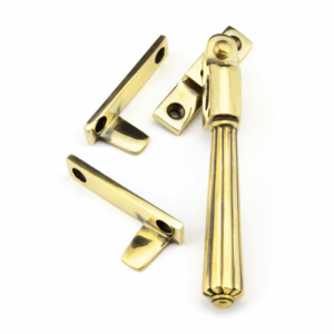 Anvil Night-Vent Locking Hinton Fastener Aged Brass 45344