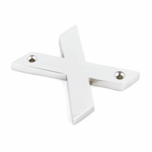 Anvil Letter X Polished Chrome 83802X