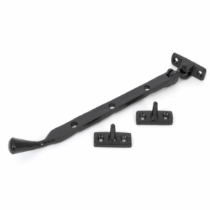 Anvil 200mm Handmade Peardrop Casement Stay Black 33291