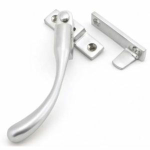 Anvil Peardrop Locking Night Vent Fastener Left Hand Satin Chrome 45398
