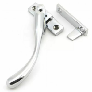 Anvil Peardrop Locking Night Vent Fastener Left Hand Polished Chrome 45394