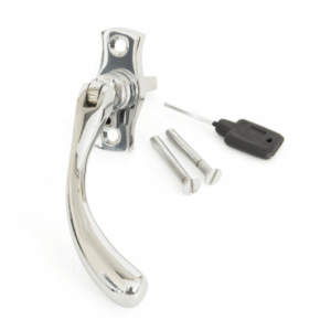 Anvil Peardrop Window Espag handle Right Hand Polished Chrome 20415R