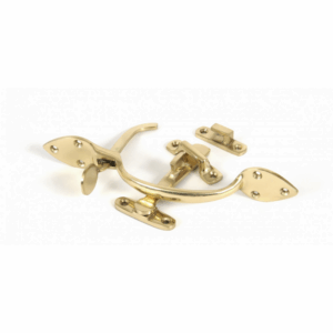 Anvil Suffolk Latch Polished Brass 90241
