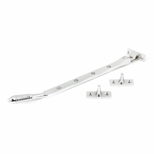 Anvil 250mm Reeded Casement Stay Polished Chrome 90334