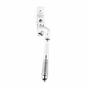 Anvil Reeded Espag Locking Window Handle Right Hand Polished Chrome 90331