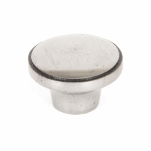 Anvil Ribbed Cabinet Knob Natural Smooth 33365