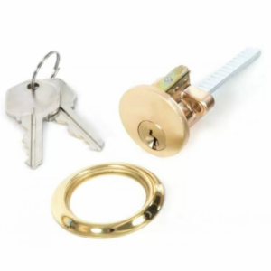 Anvil Rim Cylinder Keyed Alike Polished Brass 91119