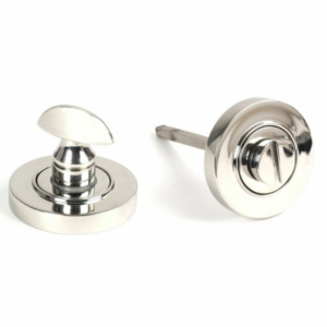 Anvil Round Bathroom Thumbturn (Plain) Polished Stainless Steel (316) 49860