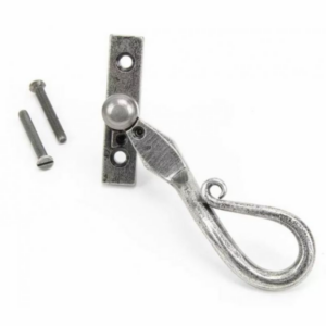 Anvil Shepherds Crook Espagnolette Right Hand Pewter 46233