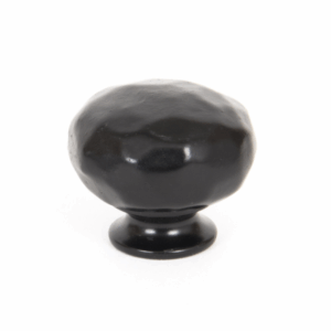 Anvil Small Hammered Knob Black 33364